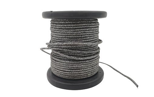 1301Y FLEXIBLE GRAPHITE YARN WITH WRAPPED WITH INCONEL WIRE MESH