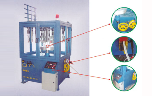 Advanced semi-automatic inverted braider