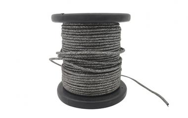 1301Y FLEXIBLE GRAPHITE YARN WITH WRAPPED WITH INCONEL WIRE MESH