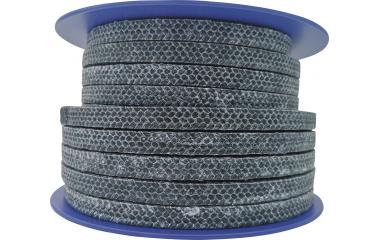 1610 CARBONIZED FIBER IMPREGNATED WITH PTFE BRAIDED PACKING